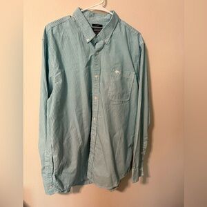 American Rag Blue Casual Button Down Shirt